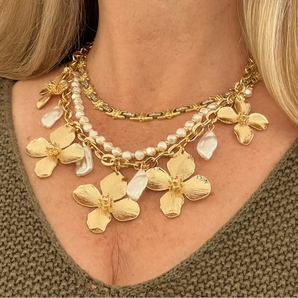 Lilly Pulitzer via Flora necklace - Picture 1 of 6